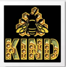 Design 1024 - Animals - Bee Kind