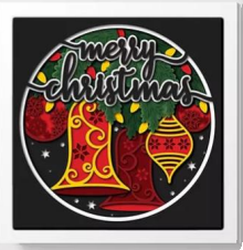 Design 1028 - Holidays - Merry Christmas Bells