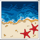 Design 1061 - Misc - Beach - Starfish