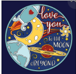 Design 1066 - Misc - Love You To The Moon