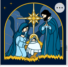 Design 1079 - Holidays - Elegant Nativity