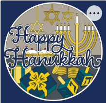 Design 1086 - Holidays - Happy Hanukkah