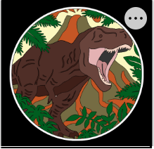 Design 1091 - Animals - Dinosaur 2