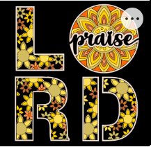 Design 1095 - Religious - Praise The Lord