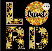Design 1096 - Religious - Trust The Lord