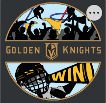 Design 1158 - Sports - Golden Knights