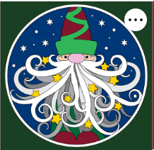 Design 1200 - Holidays - Gnome with Stars