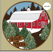 Design 1211 - Holidays - U Cut Trees