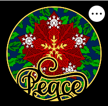 Design 1264 - Holidays - Peace