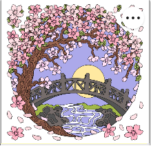 Design 1287 - Seasons - Blossom Bridge