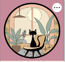 Design 1288 - Animals - Boho Cat