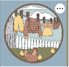 Design 1297 - Misc - Farmhouse Clotheseline