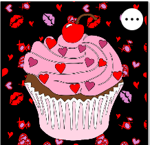 Design 1336 - Holidays - Cupcake Kisses