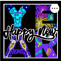 Design 1340 - Holidays - Happy New Year 4