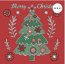 Design 1341 - Holidays - Decorative Christmas Tree
