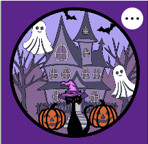 Design 1353 - Holidays - Boho Halloween Cat