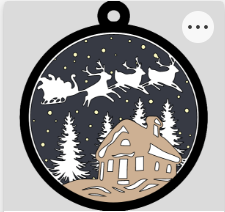 Design 3011 - Christmas - Christmas Scene
