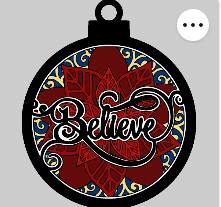 Design 3028 - Christmas - Believe