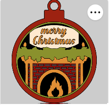 Design 3039 - Christmas - Fireplace