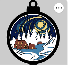 Design 3051 - Christmas - Starry Night